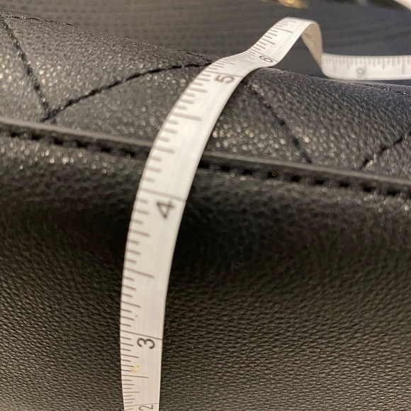 Susen | Handbag Cross Body Strap purse I Black with gold details | New - Picture 9 of 10